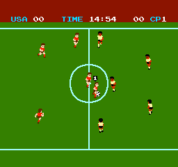 Soccer (Japan, USA) In game screenshot